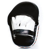 FAIRTEX AERO FMV11 MUAY THAI BOXING MMA PUNCHING FOCUS MITTS PADS Size Standard White Black