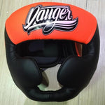 DANGER EQUIPMENT DEHGE-020 MUAY THAI BOXING MMA SPARRING PRO HEADGEAR HEAD GUARD PROTECTOR XS-XL 6 Colours