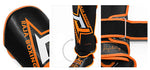 RAJA ELITE LEAGUE MUAY THAI BOXING MMA SPARRING PROTECTIVE GEAR SET Size M-XL Black Orange