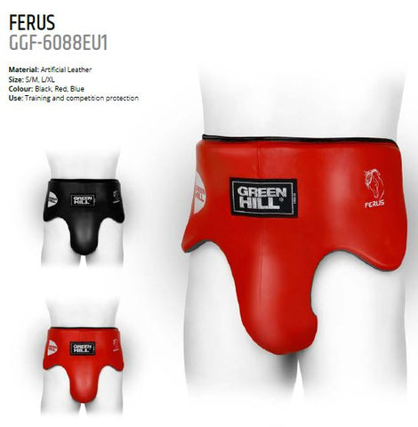 GREENHILL FERUS BOXING SPARRING GROIN GUARD PROTECTOR Size S-XL 2 Colours