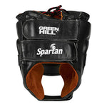 GREENHILL SPARTAN BOXING SPARRING HEADGEAR HEAD GUARD PROTECTOR Size S-XL Black