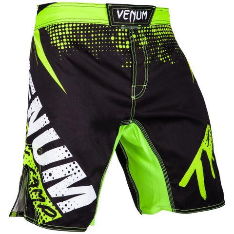 Venum-03367-116 TRAINING CAMP MMA Fight Shorts XXS-XXL Black Neo Yellow