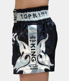 Top King TKBSP10 Thailand Series Muay Thai Boxing Shorts S-XL Black