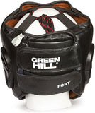 GREENHILL FORT BOXING SPARRING FACE BAR HEADGEAR HEAD GUARD PROTECTOR Size S-XL Black