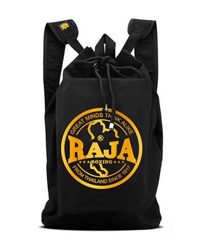 RAJA RABAG-5 DRAWSTRING BOXING EQUIPMENT BAG BACKPACK 60L 62 x 38 x 37 cm Black
