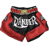 DANGER EQUIPMENT 2452 FIT SPECIAL MUAY THAI BOXING Shorts XS-XXL 2 Colours