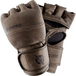 HAYABUSA T3 Kanpeki 4oz Hybrid MMA MUAY THAI BOXING GLOVES Leather Size S-XL Brown