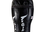 FAIRTEX ANGLE HB12 MUAY THAI BOXING MMA PUNCHING HEAVY BAG - UNFILLED Syntek Leather 50 dia x 150 cm Black