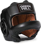 GREENHILL FORT BOXING SPARRING FACE BAR HEADGEAR HEAD GUARD PROTECTOR Size S-XL Black