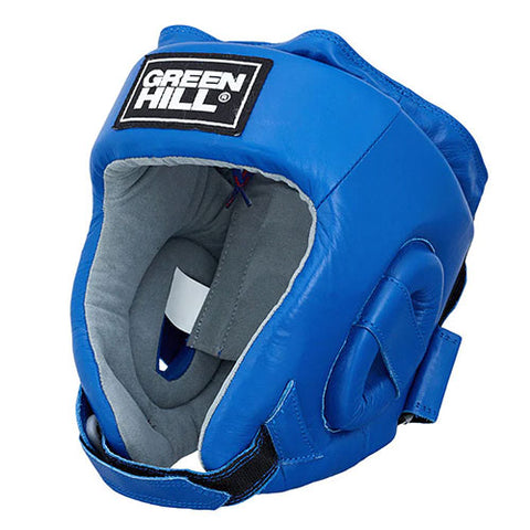 GREENHILL TRAINING BOXING SPARRING HEADGEAR HEAD GUARD PROTECTOR Size S-XL Blue