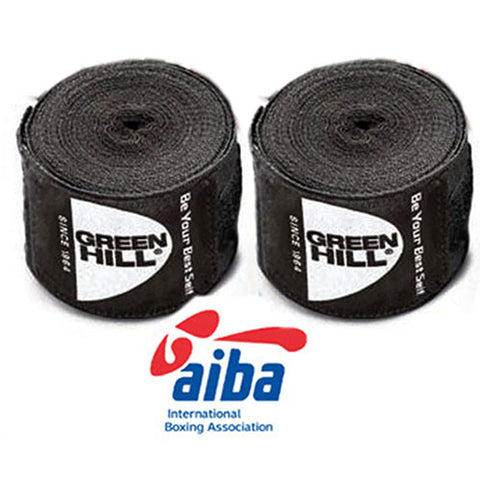 GREENHILL BANDAGES POLYESTER BOXING HANDWRAPS 2.5 m 3 Colours