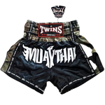 Twins Special 2360 MUAY THAI MMA BOXING Shorts XS-XXL Black