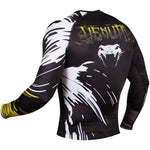 VENUM-02542-001 VIKING MMA Muay Thai Boxing Rashguard Compression T-shirt - LONG SLEEVES XS-XXL Black
