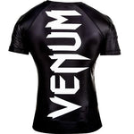 VENUM-0149 GIANT MMA Muay Thai Boxing Rashguard Compression T-shirt - SHORT SLEEVES XS-XXL Black