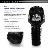 FAIRTEX SUPER ANGLE HB13 MUAY THAI BOXING MMA PUNCHING HEAVY BAG - UNFILLED Syntek Leather  50 dia x 140 cm Black