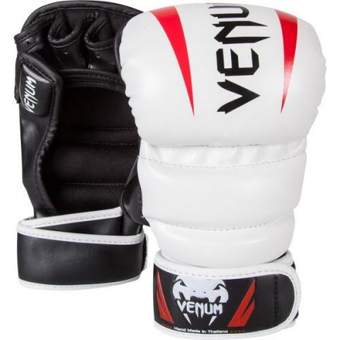 Venum 1197 Elite MMA MUAY THAI BOXING SPARRING GLOVES Size S / M / L-XL Ice Black Red