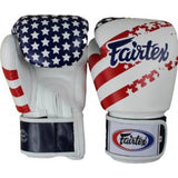 Fairtex BGV1 USA MUAY THAI BOXING GLOVES Leather 8-16 oz