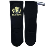 LION KING 0041 ELASTIC MUAY THAI BOXING MMA SHIN GUARD PROTECTOR Cotton Size Free 3 Colours