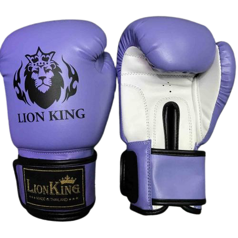 LION KING 2294 MUAY THAI  BOXING GLOVES 8-16 oz Light Purple