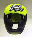 DANGER EQUIPMENT DEHGE-020 MUAY THAI BOXING MMA SPARRING PRO HEADGEAR HEAD GUARD PROTECTOR XS-XL 6 Colours