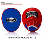 TFM FMV4 MUAY THAI BOXING MMA PUNCHING FOCUS MITTS PADS Size Free
