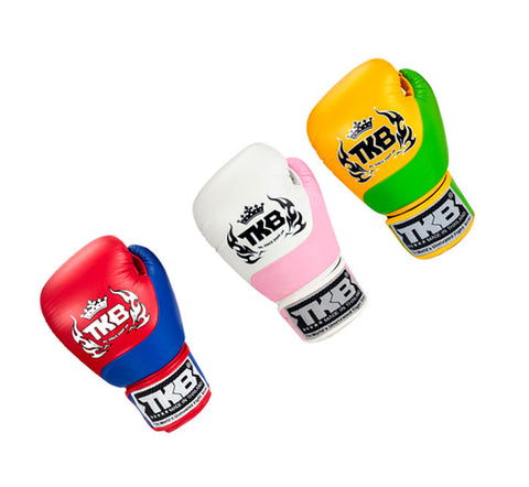 Top King TKBGPW1 MUAY THAI BOXING GLOVES Cowhide Leather 8-14 oz 3 Colours