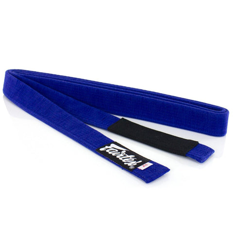 Fairtex BJJB1 Hemp Brazilian Jiu-Jitsu Belt Size A0-A3 Blue