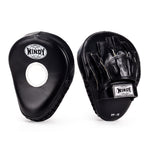 WINDY STANDARD PP10 MUAY THAI BOXING MMA FOCUS MITTS PADS BLACK