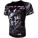 VENUM-03197-001 SAMURAI SKULL MMA Muay Thai Boxing Rashguard Compression T-shirt - SHORT SLEEVES XS-XXL Black