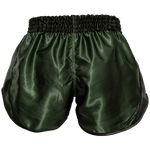 Booster Retro Slugger Muay Thai Boxing Shorts S-XXXL Green Silver