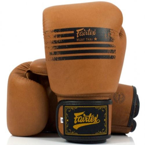 Fairtex BGV21 "Legacy" Genuine Boxing MUAY THAI BOXING GLOVES Leather 10-12 oz