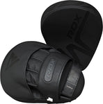 RDX T15 NOIR CURVED MUAY THAI BOXING MMA PUNCHING FOCUS MITTS PADS