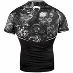VENUM-03667-108 ART MMA Muay Thai Boxing Rashguard Compression T-shirt - SHORT SLEEVES XS-XXL Black White