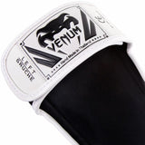 VENUM-1394-210 ELITE MUAY THAI BOXING MMA SHIN GUARD PROTECTOR M-XL White Black