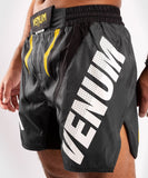 Venum-04108-413 ONE FC Impact MMA Fight Shorts XXS-XXL Grey Yellow