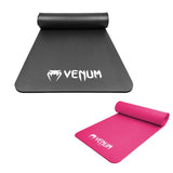 VENUM Laser Yoga Mat 183 cm x 61 cm x 10 mm 2 Colours Black  / Pink